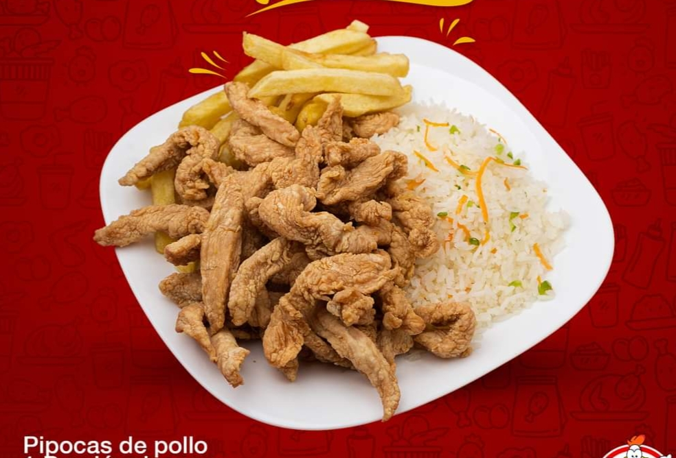 Pipocas de pollo